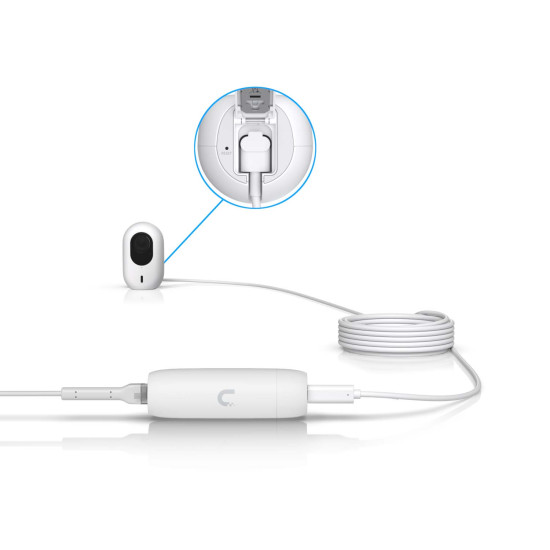 Adaptor PoE la USB-C UniFi Ubiquiti Gigabit Ethernet, UACC-Adapter-PoE-USBC